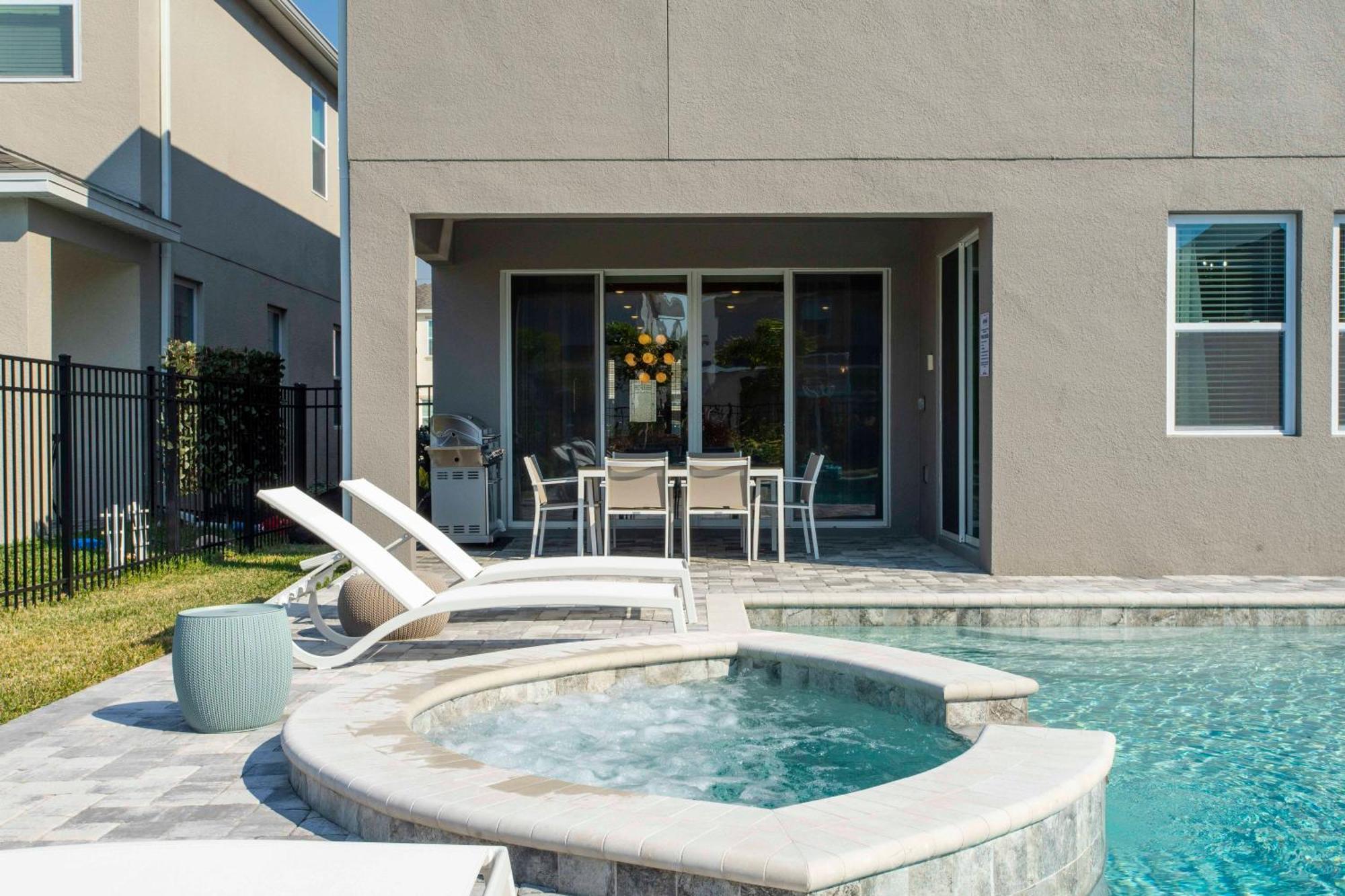 Beautiful Themed Single Home With Private Pool And Game Room Ec0405 Orlando Exterior photo
