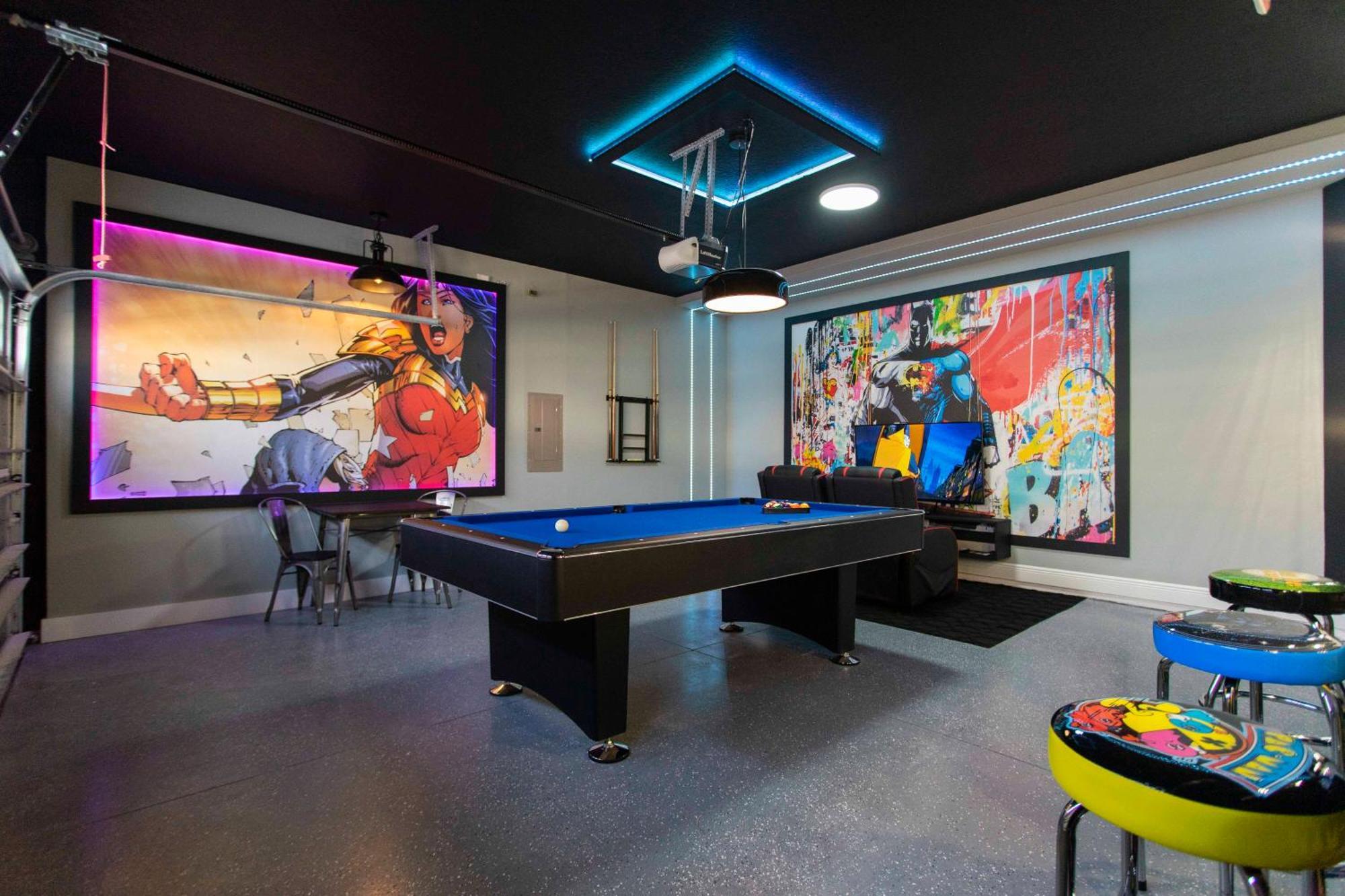 Beautiful Themed Single Home With Private Pool And Game Room Ec0405 Orlando Exterior photo